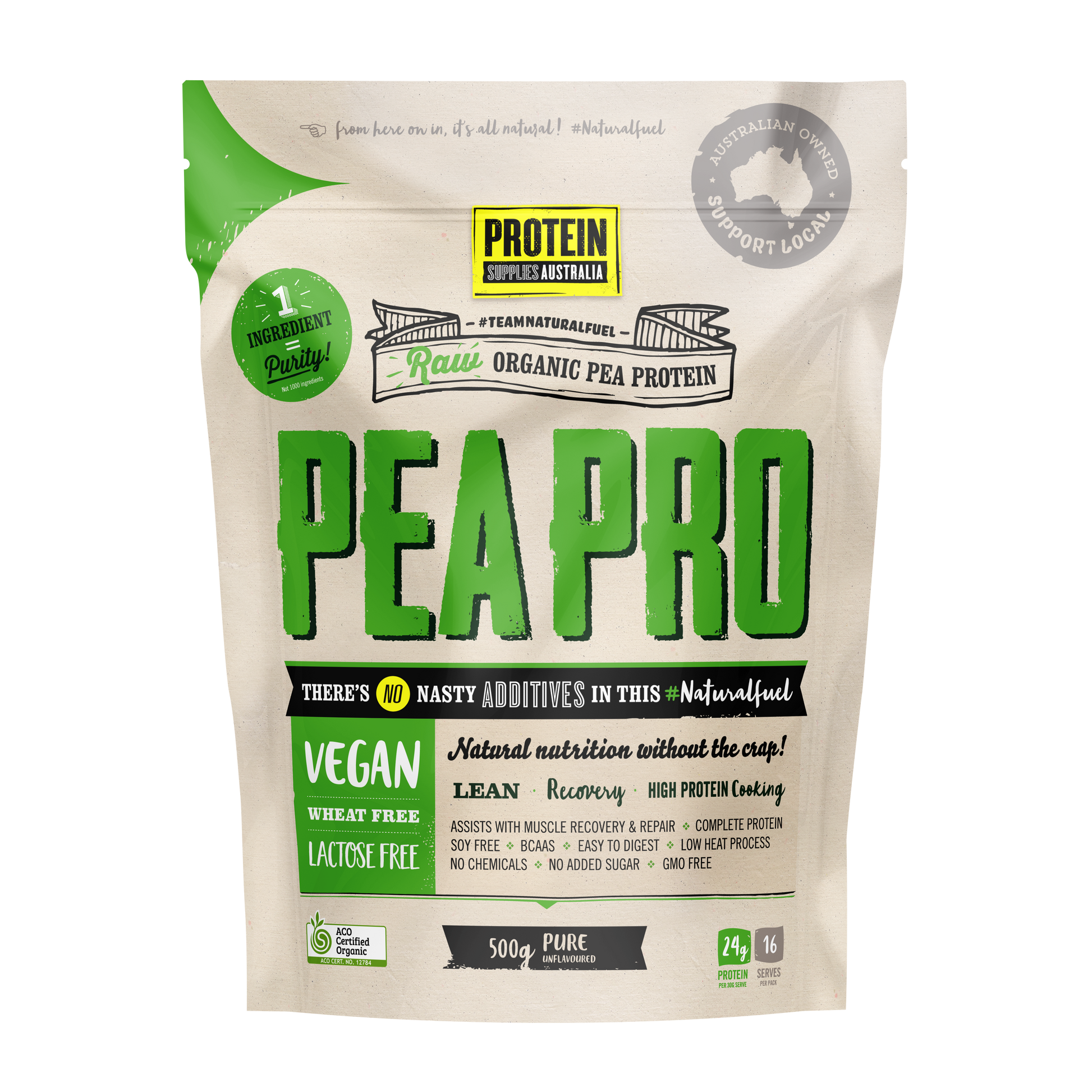 Pea Pro Pure - Protein Supplies Australia