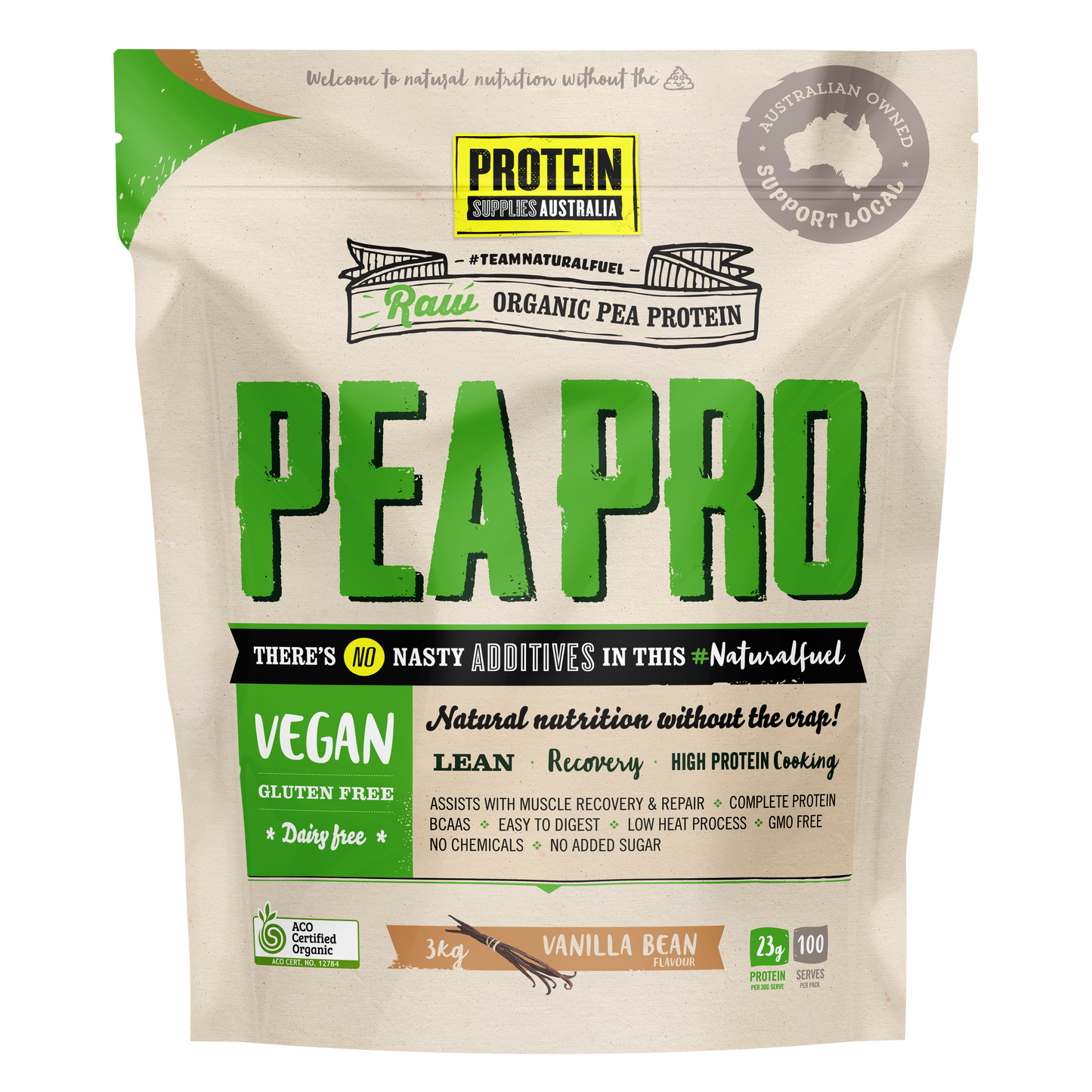 Pea Pro Vanilla - Protein Supplies Australia