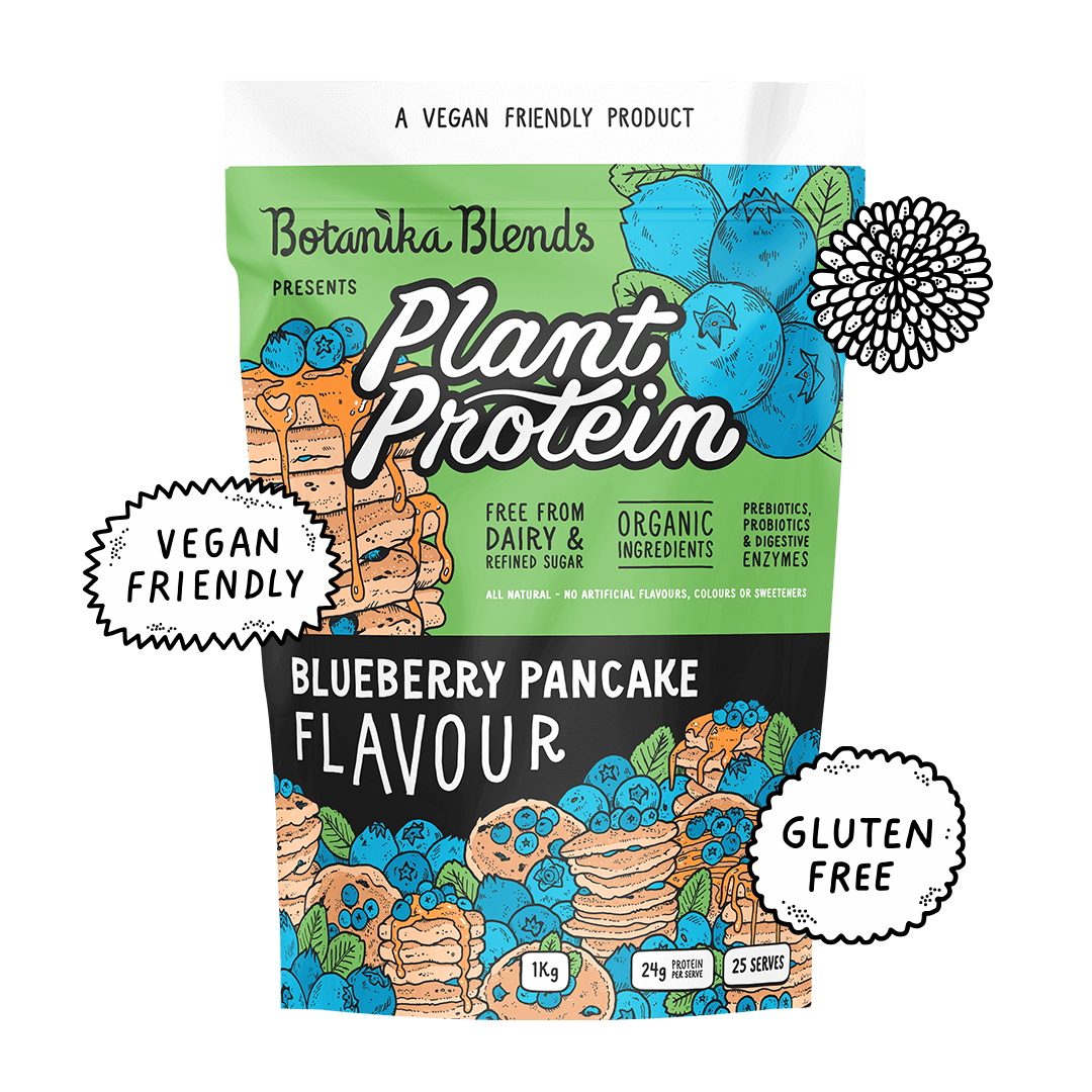 Plant Protein - Blueberry Pancake - Botanika Blends