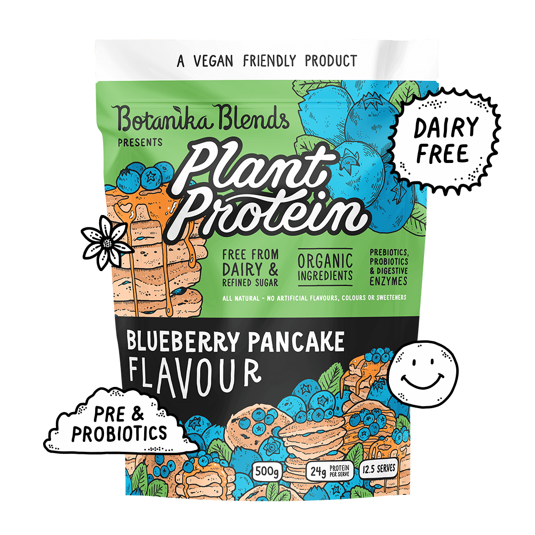 Plant Protein - Blueberry Pancake - Botanika Blends