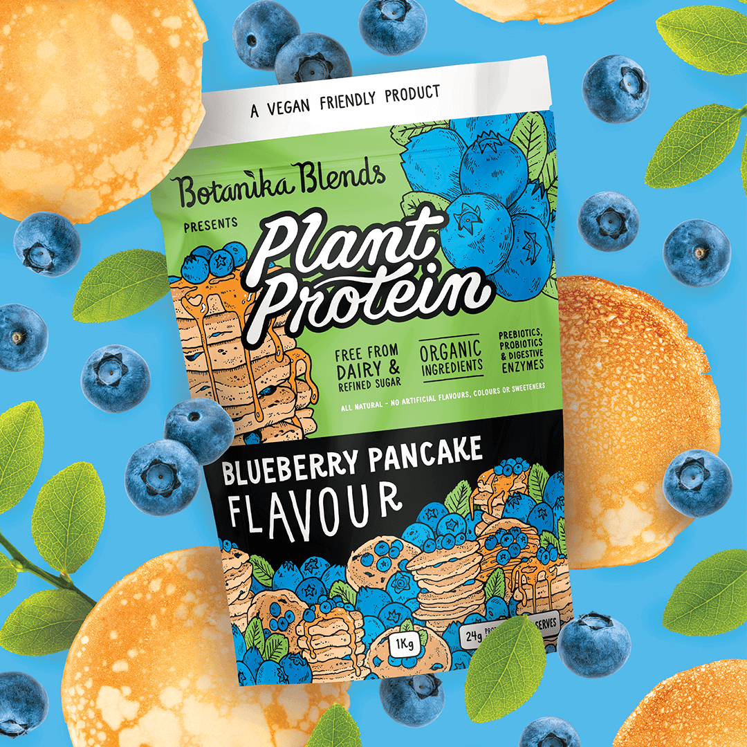 Plant Protein - Blueberry Pancake - Botanika Blends