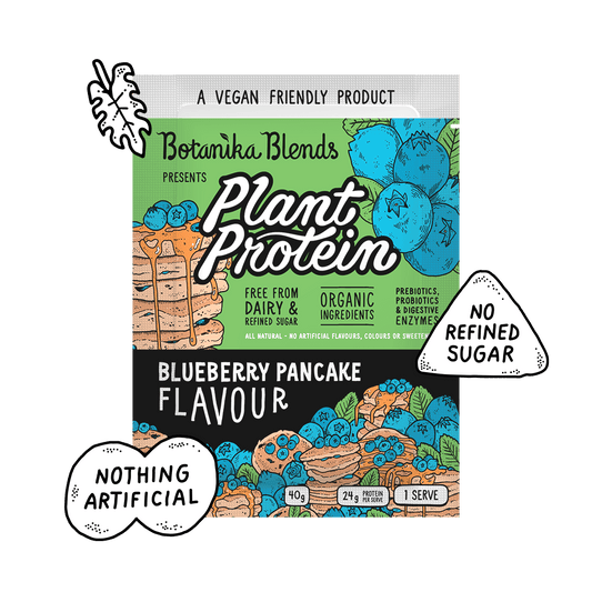 Plant Protein - Blueberry Pancake - Botanika Blends