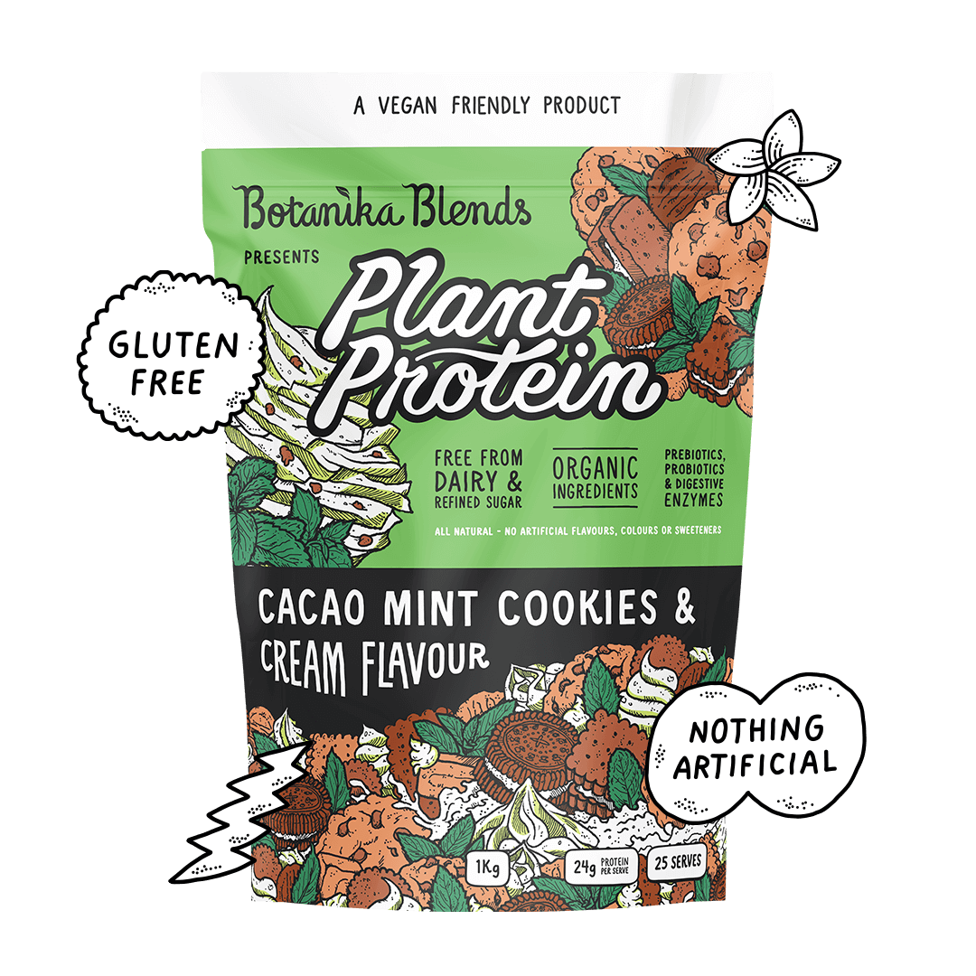 Plant Protein - Cacao Mint Cookies And Cream - Botanika Blends