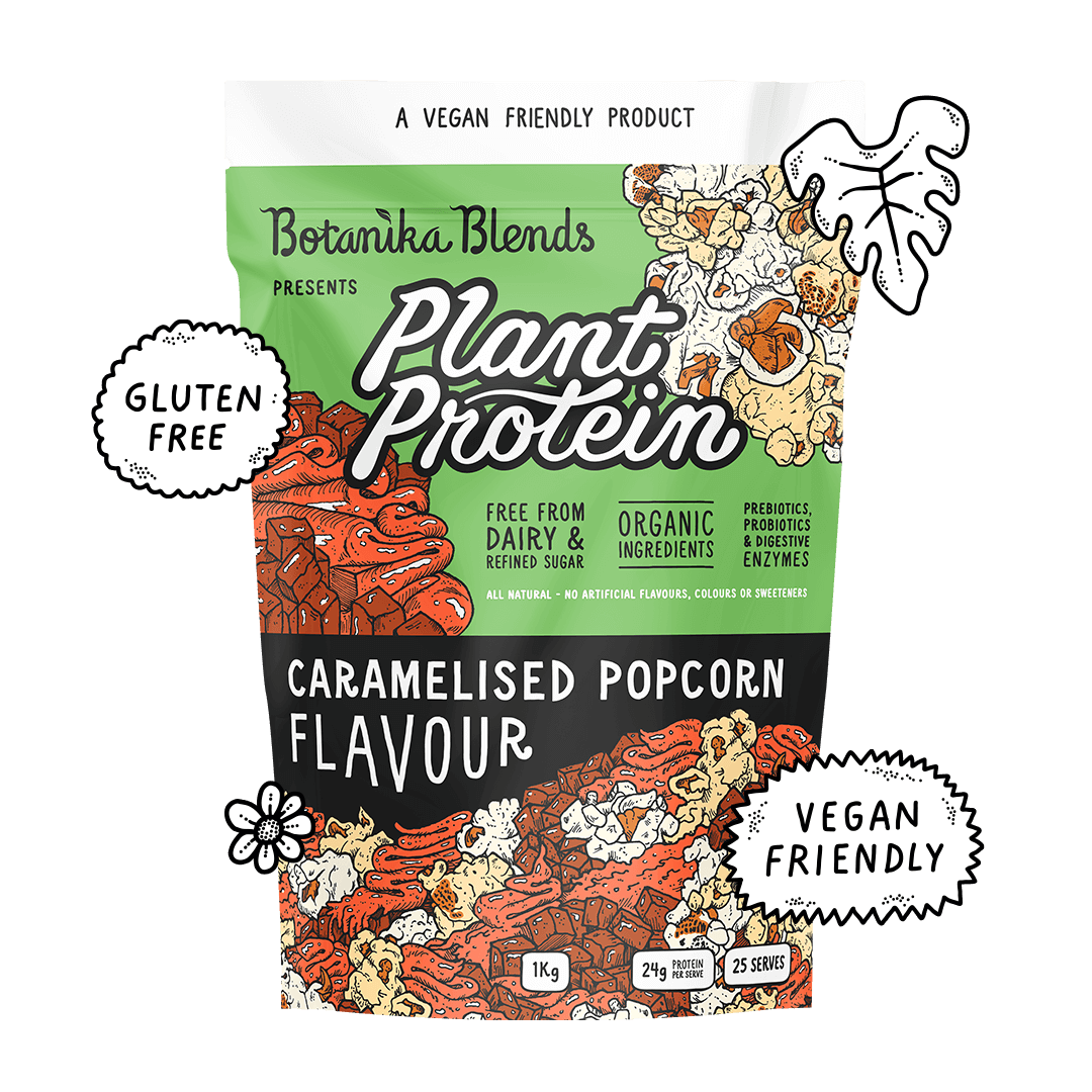 Plant Protein - Caramelised Popcorn - Botanika Blends