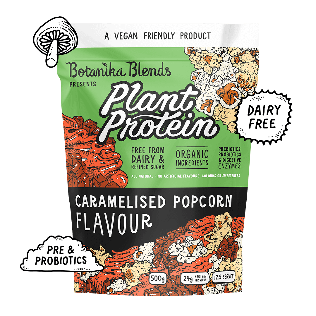 Plant Protein - Caramelised Popcorn - Botanika Blends