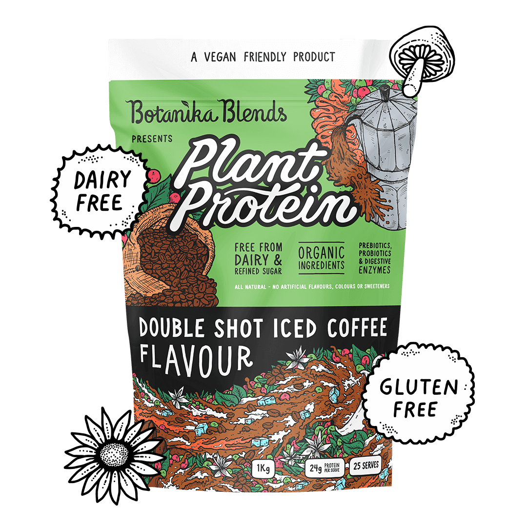 Plant Protein - Double Shot Iced Coffee - Botanika Blends