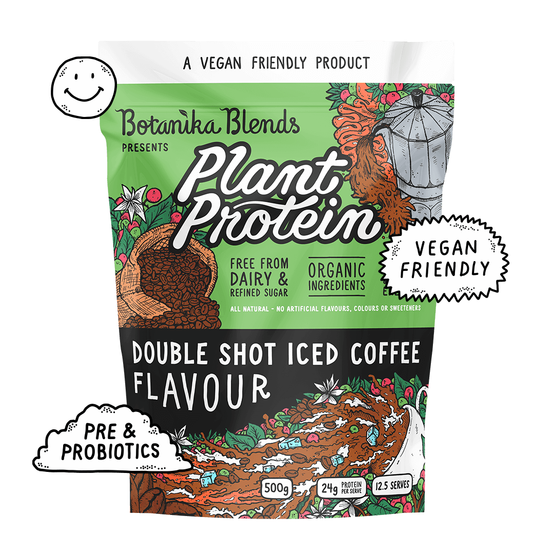 Plant Protein - Double Shot Iced Coffee - Botanika Blends