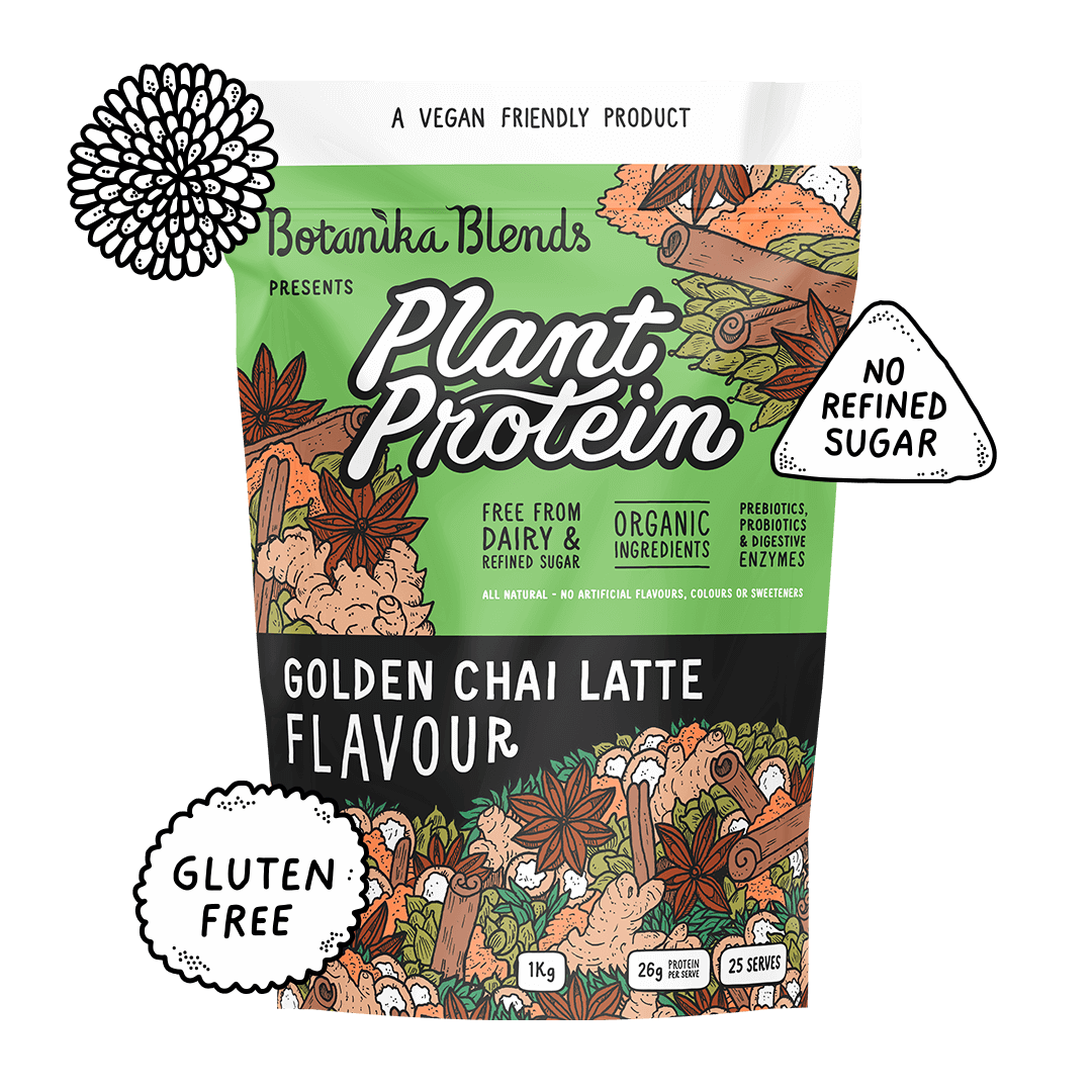 Plant Protein - Golden Chai Lattè - Botanika Blends