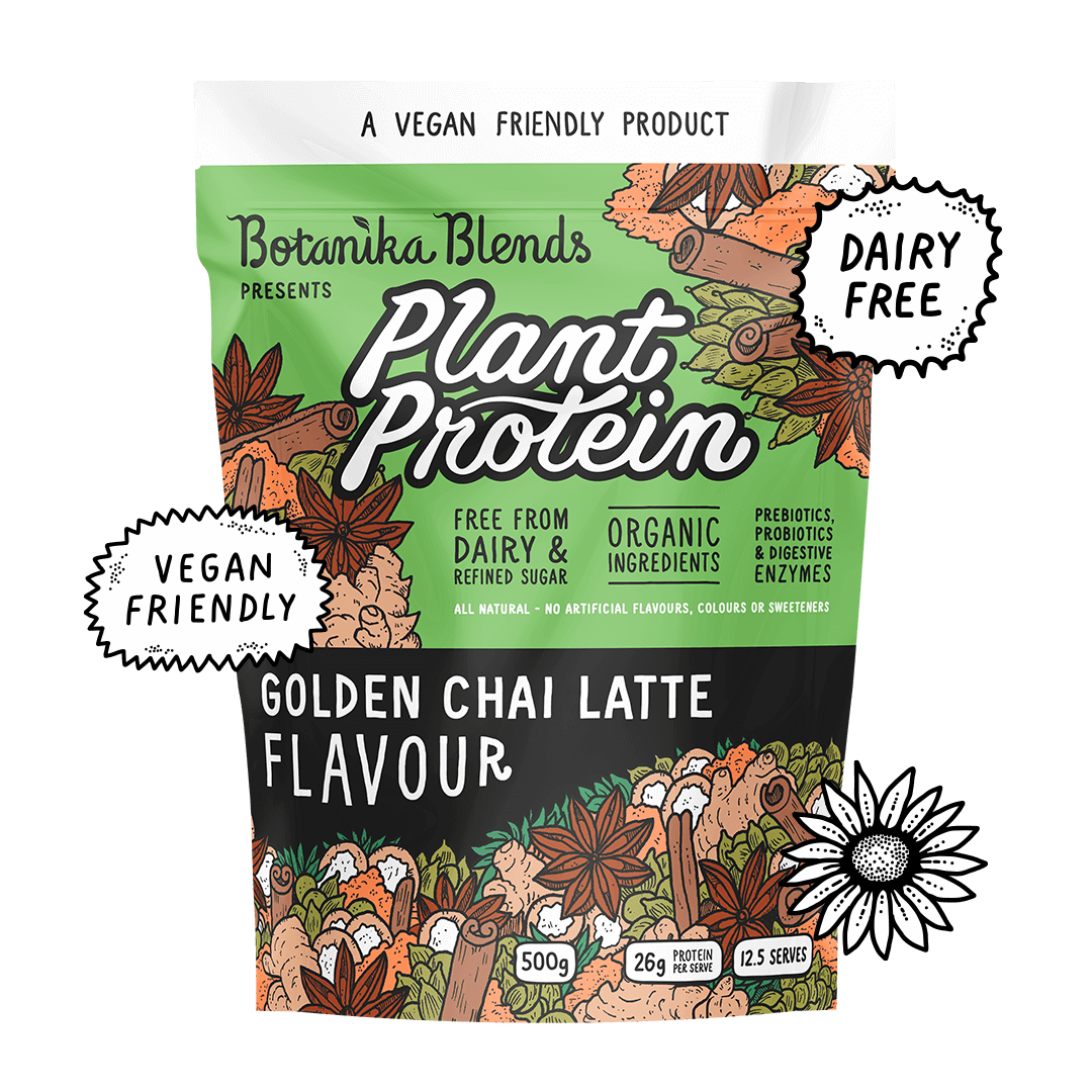 Plant Protein - Golden Chai Lattè - Botanika Blends