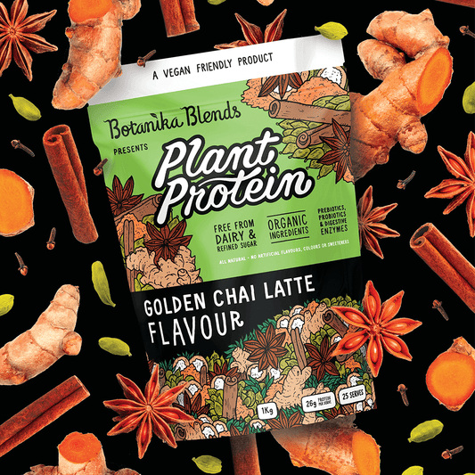 Plant Protein - Golden Chai Lattè - Botanika Blends