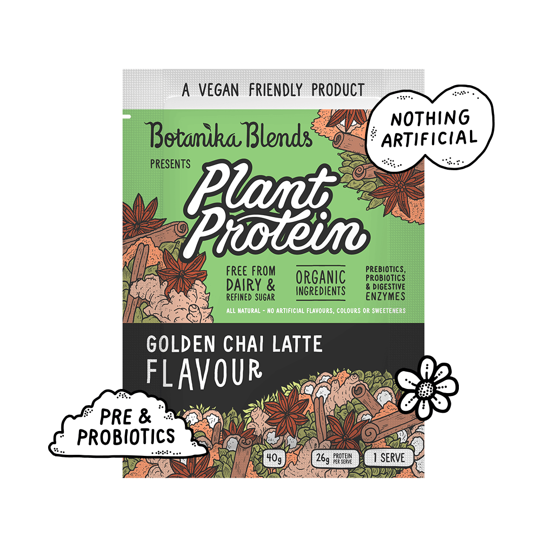 Plant Protein - Golden Chai Lattè - Botanika Blends