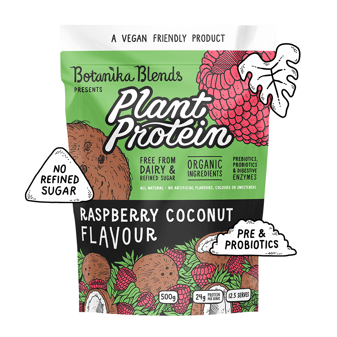 Plant Protein - Raspberry Coconut - Botanika Blends