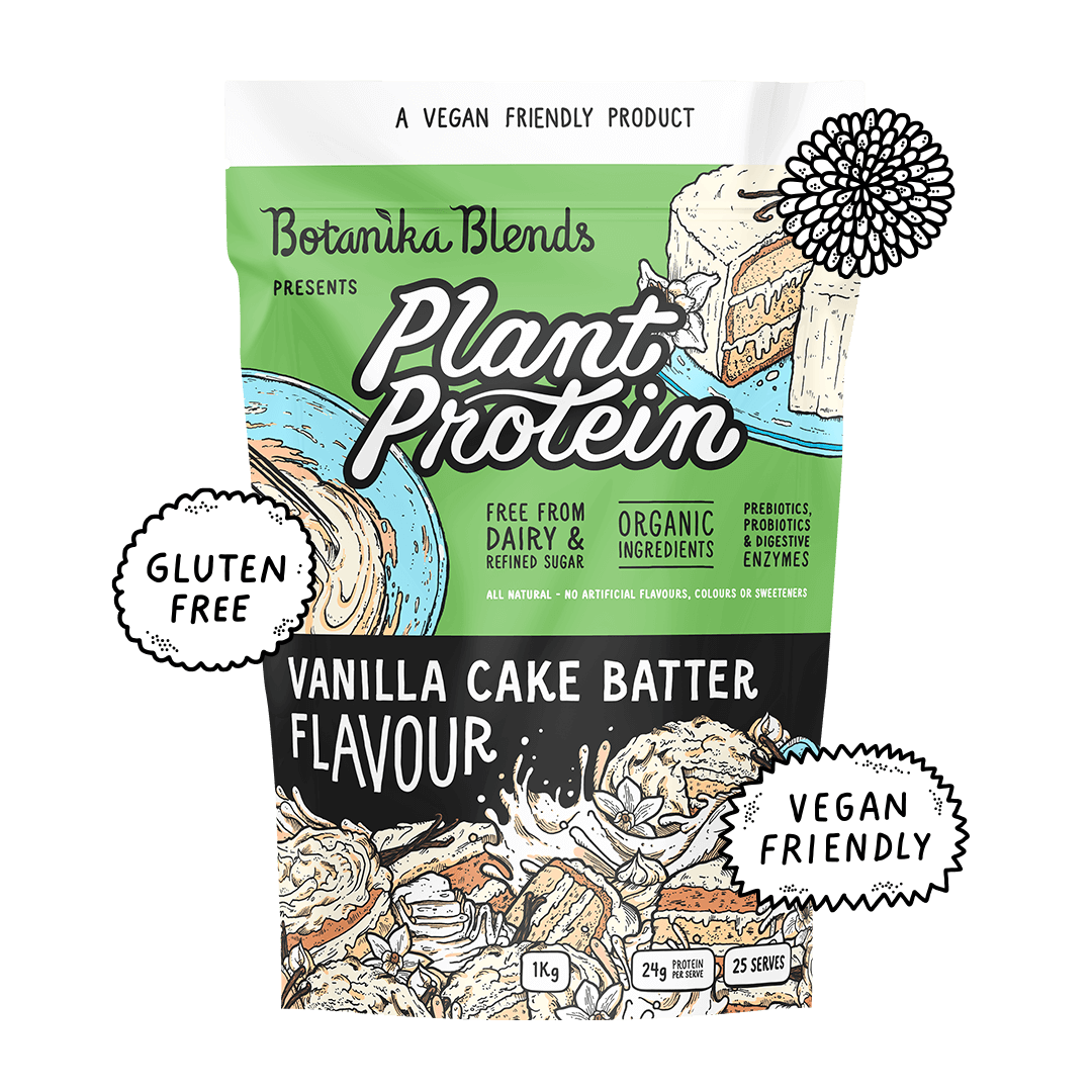 Plant Protein - Vanilla Cake Batter - Botanika Blends