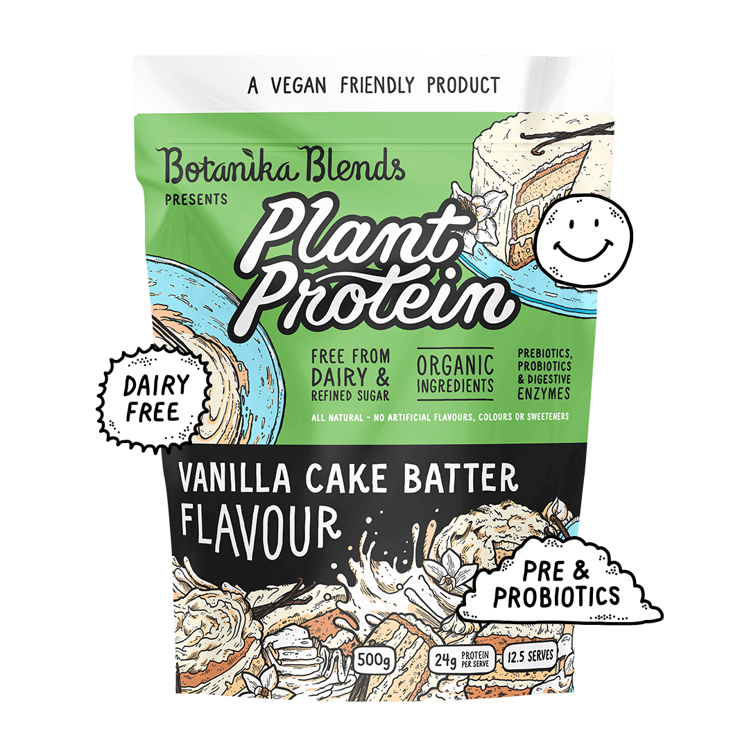 Plant Protein - Vanilla Cake Batter - Botanika Blends