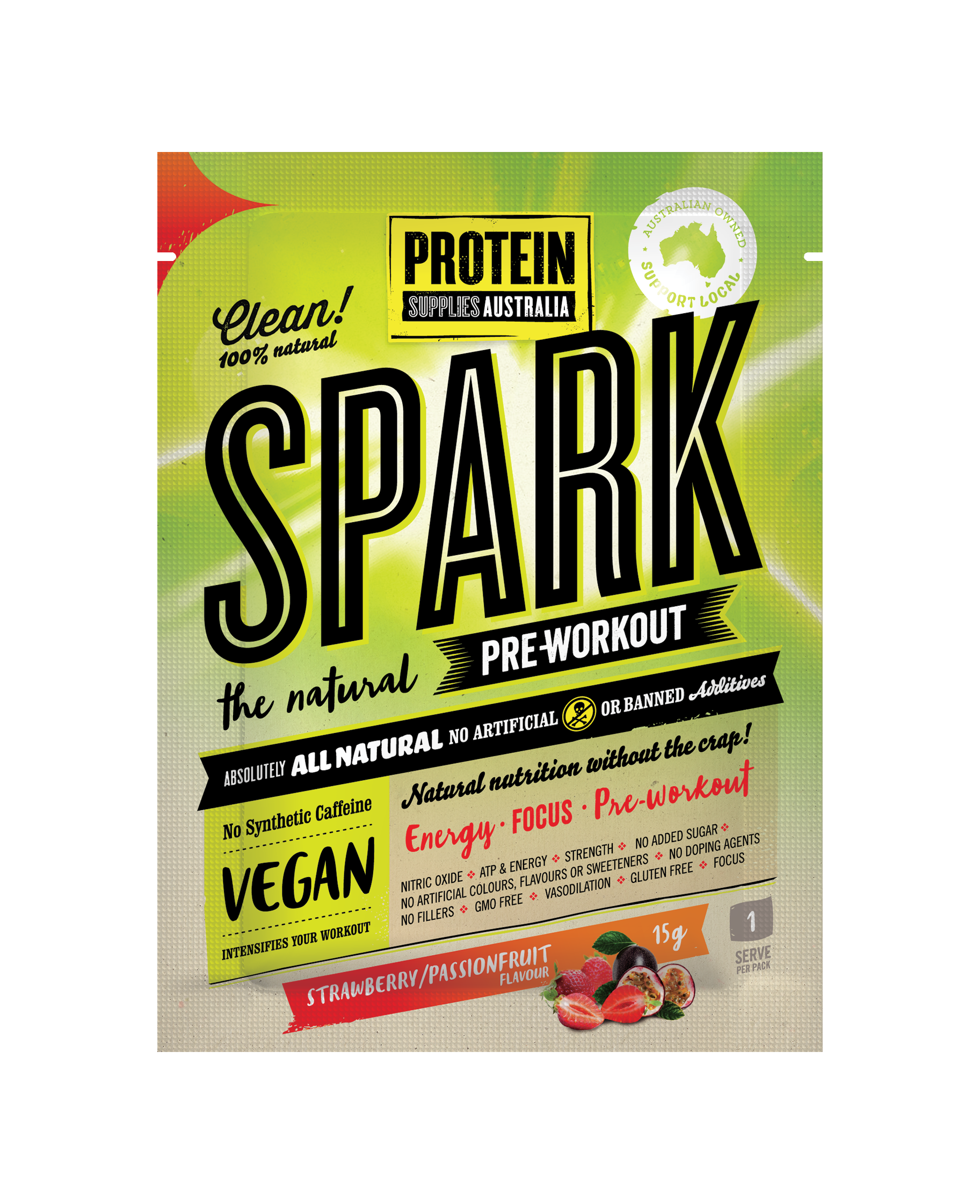 Spark Strawberry Passionfruit - Protein Supplies Australia