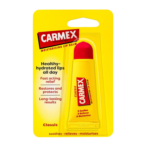 Carmex Classic Moisturising Lip Balm 10g Tube