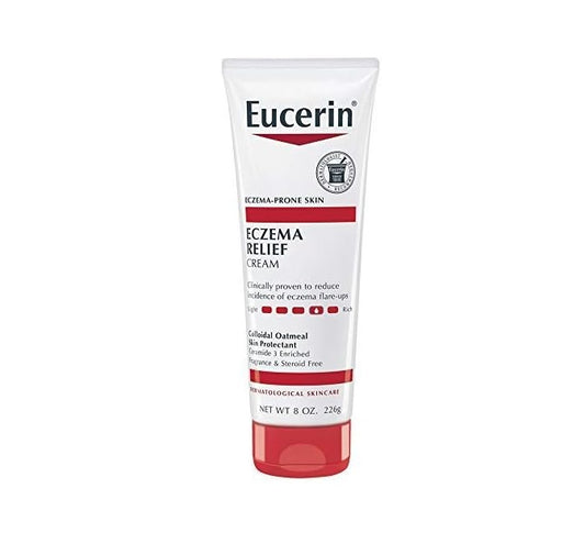 Eucerin Creme Eczema Relief 8 Ounce Tube (236ml)