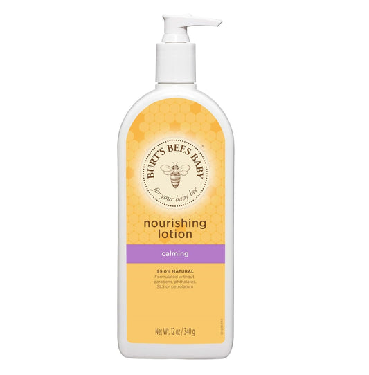 Burt’s Bees Baby Nourishing Lotion, Calming, 12 Ounces