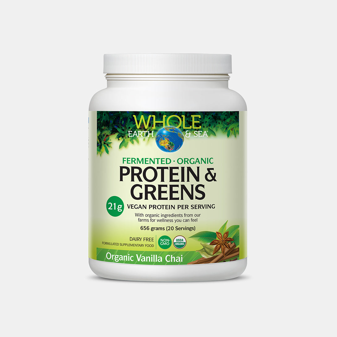 Fermented, Organic Protein & Greens