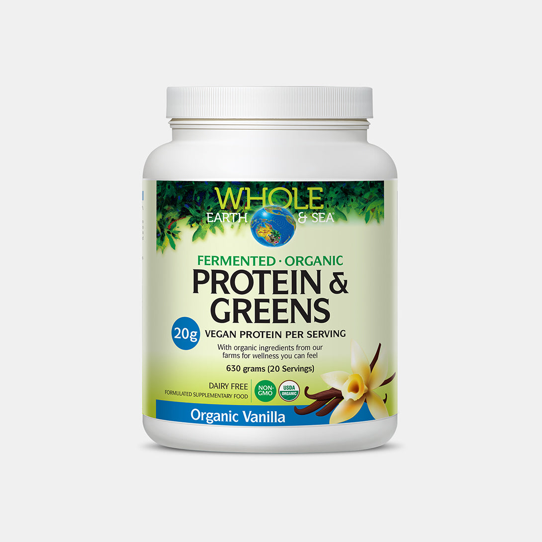 Fermented, Organic Protein & Greens