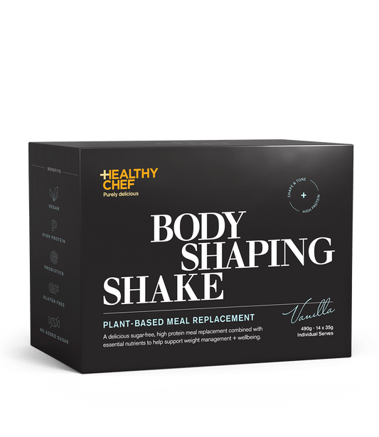 Body Shaping Shake Vanilla Protein The Healthy Chef 