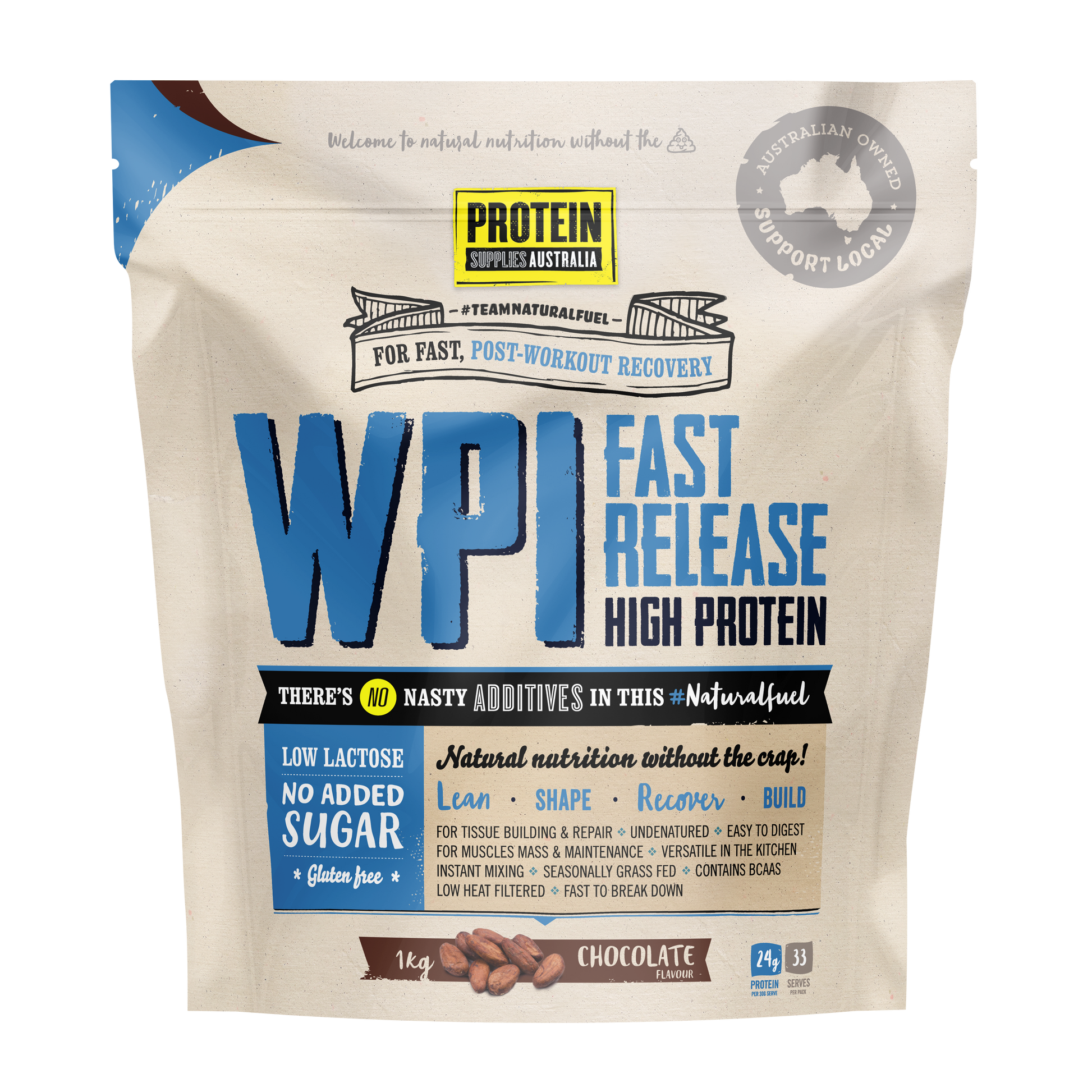 WPI Chocolate - Protein Supplies Australia