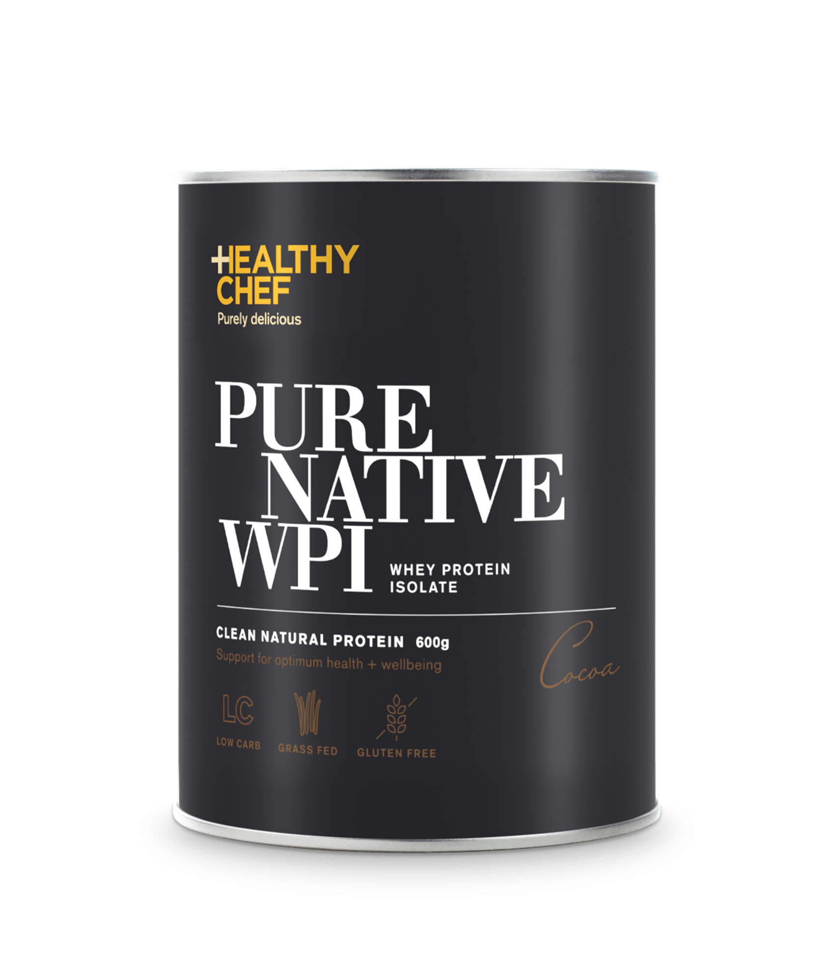 Pure Native WPI Cocoa Protein The Healthy Chef 