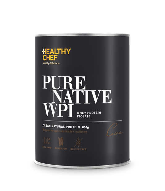 Pure Native WPI Cocoa Protein The Healthy Chef 