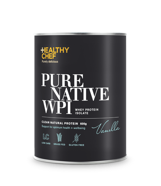 Pure Native WPI Vanilla Protein The Healthy Chef 