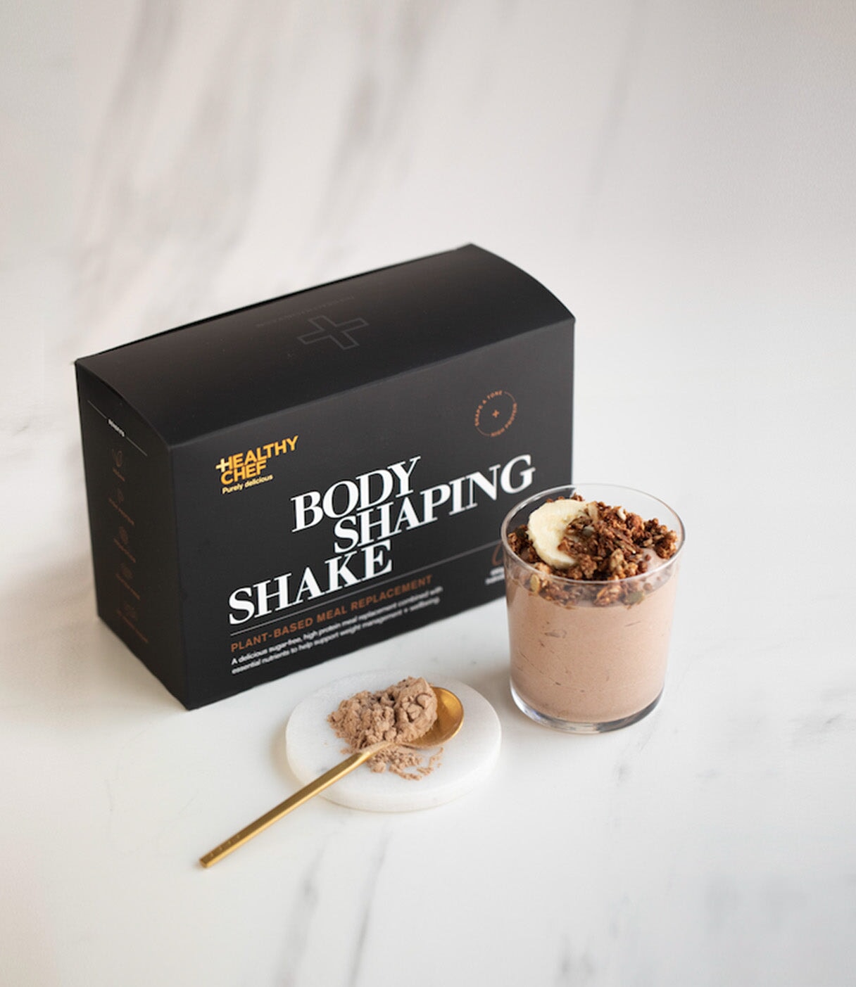 Body Shaping Shake Cocoa Protein The Healthy Chef 