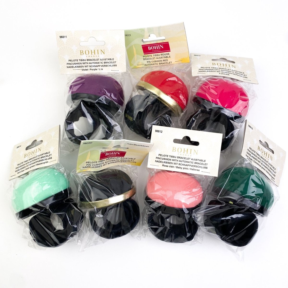 Bohin - Wrist Pin Cushion Slap Bracelet