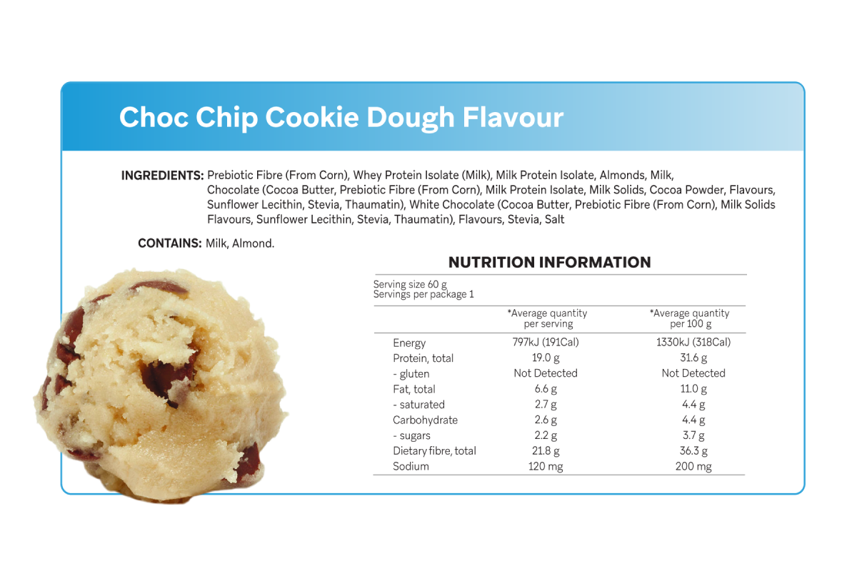 Choc Chip Cookie Dough