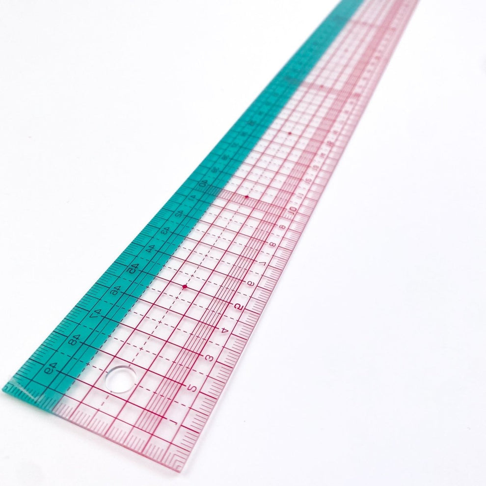 Clover Triangle Ruler Clover - Plotting/Grading Ruler - 50cm – Zest Online