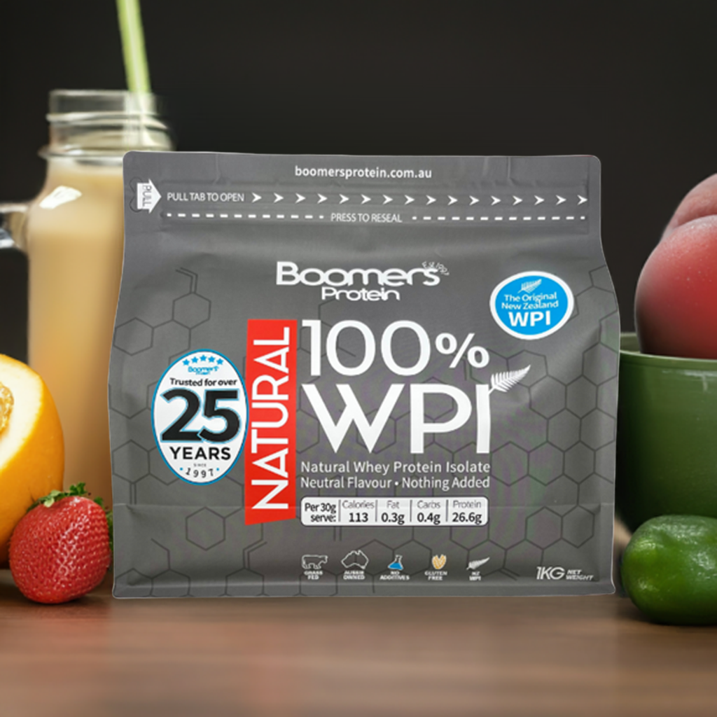 Boomers 100% New Zealand Natural Whey Protein Isolate