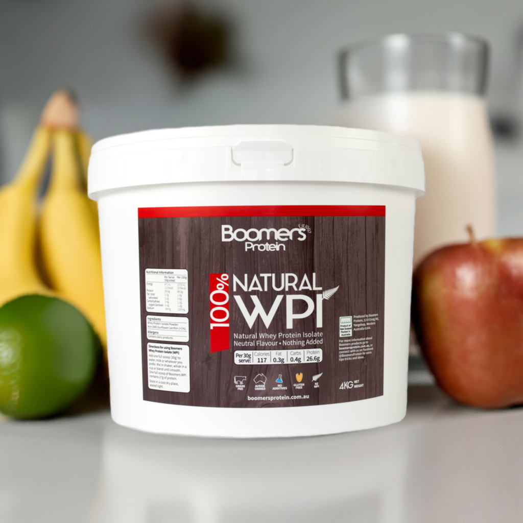 Boomers 100% New Zealand Natural Whey Protein Isolate