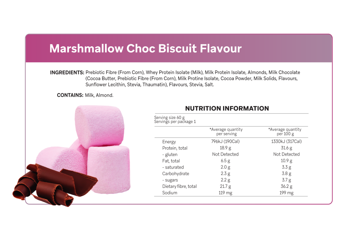 Marshmallow Choc Biscuit