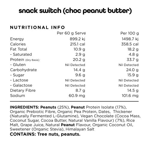 Snack Switch ~ Box 12 Bars